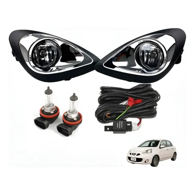 D_Q_NP_2X_781244-MLM87650092191_072025-E-kit-faros-niebla-nissan-march-2014-2015-2016-2017-2018